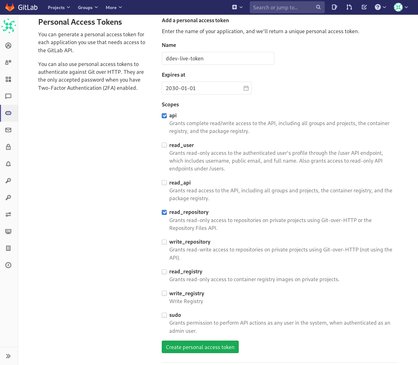 Manual Webhook Configuration